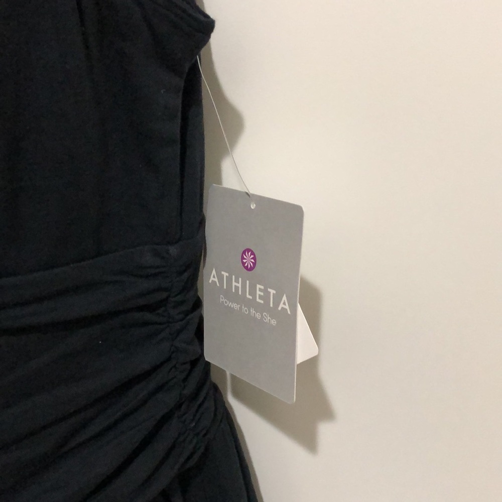 Athleta Dress Black Size MP Medium Petite NWT - Picture 2 of 8